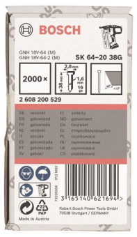 Bosch Senkkopf-Stift SK64 20G 2608200529 
