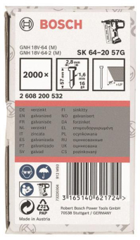Bosch Senkkopf-Stift SK64     2608200532 