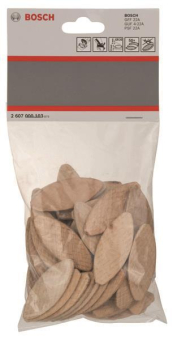 Bosch 50Flachdübel 60x23x4mm  2607000103 