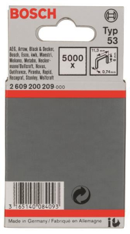 Bosch Feindrahtklammer Typ 53 2609200209 