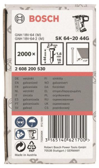 Bosch Senkkopf-Stift SK64     2608200530 