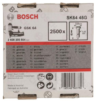 Bosch 2608200504         1,6/16G SENKKOP 