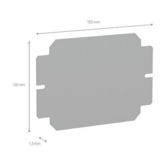 GS Montageplatte metall 150 X  NSYMM12SB 