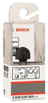 Bosch Hohlkehlfräser 8mm R1   2608628369 