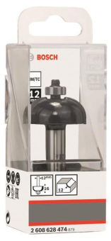 Bosch Hohlkehlfräser 12mm R1  2608628474 