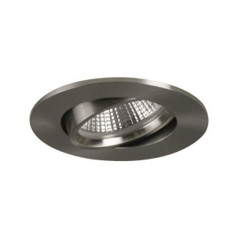 BRUM LED-Einbaustrahl 6W nickel INDIWO68 