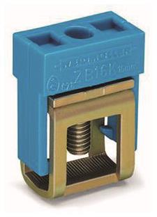 WAGO 210-281 Anschlussklemme,blau 