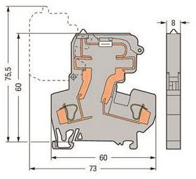 WAGO 281-611/281-417 2-Leiter- 