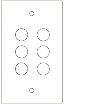 Berker Kunststoffunterlage  9005968580SP 