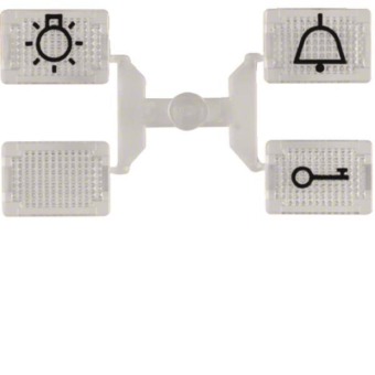 Berker Linsen klar bedruckt 9026783508SP 