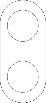 Berker Kunststoffunterlage  9023421015SP 