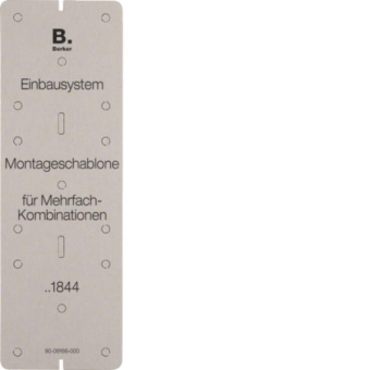 BER B.Mobil Montageschablone      091844 