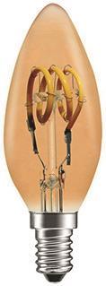 S&H LED Kerzenform Filament spiral 32748 