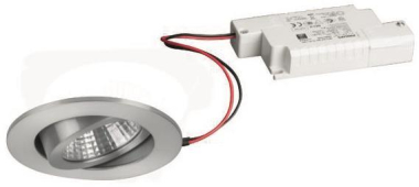 BRUM LED-Einbaustraher IP65 alu   DAMITA 