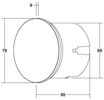 Brumberg LED-Wandeinbauleuchte  10158073 