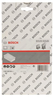 Bosch Flachfaltenfilter,      2607432033 