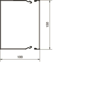Hager Brandschutzkanal   FWKP1001500VERZ 