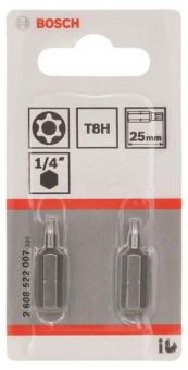 Bosch 2608522007         T8H TORX SICHER 