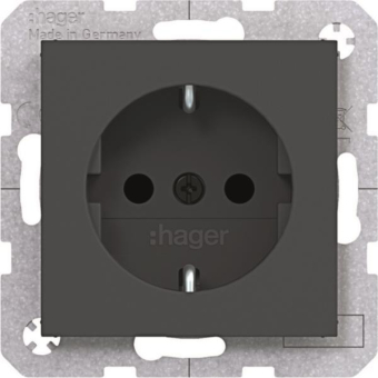 Hager Steckdose SCHUKO         WAS1400AT 