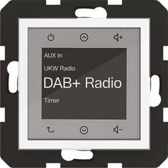 Hager Radio Touch UP DAB+A.x/C WAN6011WG 