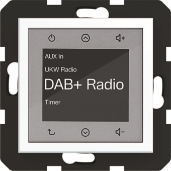 Hager Radio Touch UP DAB+A.x/C WAN6011WM 
