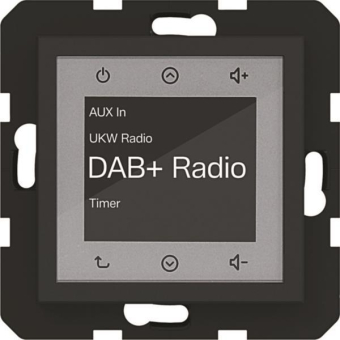 Hager Radio Touch UP DAB+A.x/C WAN6011BM 