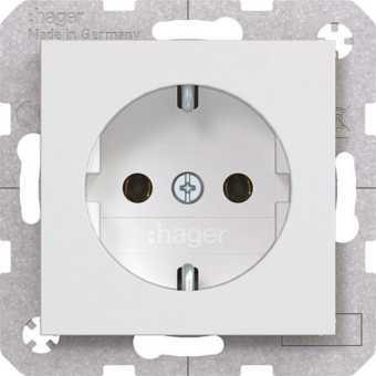 Hager Steckdose SCHUKO         WAS1100WM 