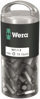 Wera Bits 100xTX15x25mm      05072447001 