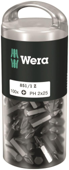 Wera Bits 100xPH2x25mm       05072441001 