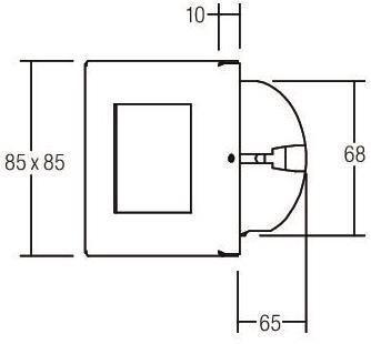 BRUM Orientierungsleuchte LED-   R3940WW 
