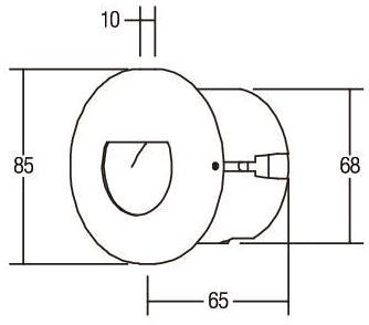 BRUM Wandeinbaul. strukturweiß   R3928WW 