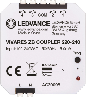 LEDV VIVARES ZBCOUPLER VIVARES ZB 
