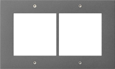 GIRA 850267 Designrahmen 2fach 