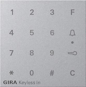 GIRA 851326 Aufsatz Codetastatur 