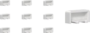 GIRA 831500 10xEndkappe Phasenschiene 