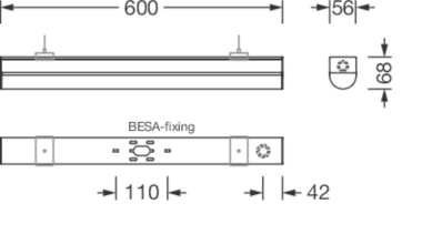 Siteco Ecopack Lichtlinie   51LJ12MDM20A 