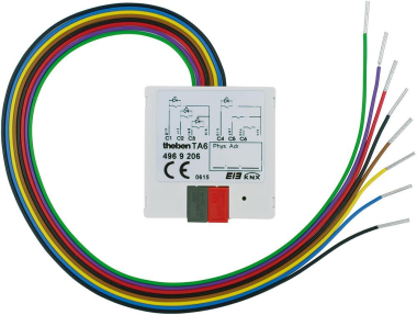THEB Tasterschnittstelle    TA 6 EIB/KNX 