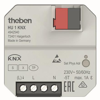 Theben KNX 1-fach Heizungsaktor HU 1 KNX 