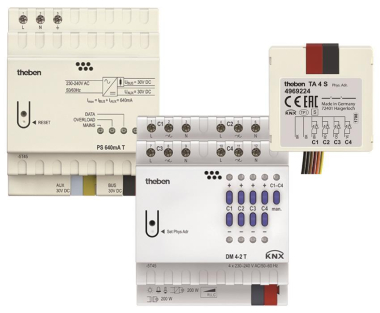 Theben Schalten u.Dimmen   KNX Set 1 FIX 