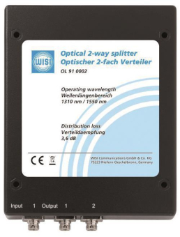 WISI Optischer 2-fach Verteiler OL910002 