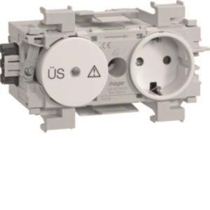 Hager Steckdose+Feinschutz    GS12019016 
