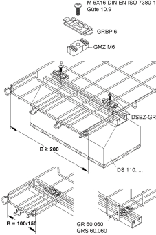Niedax Befestigungszubehör     DSBZ-GR F 