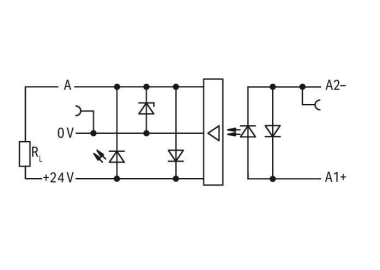 WAGO 859-708 Optokopplermodul, 