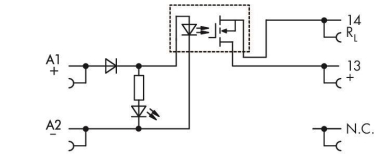 WAGO 857-734 Solid-State-Relaismodul, 