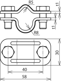 DEHN Trennklemme Niro             459019 