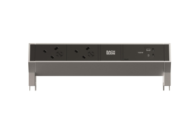 Bachmann DESK2 2xUK 1xUSB C/C  BM0022053 