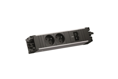 Bachmann STEP ALU 2xUTE 1xUSB  BM0022982 