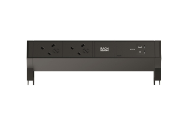 Bachmann DESK2 2xUK 1xUSB C/C  BM0022056 