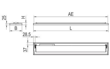 RIDI F-LINE-R2X115/30ND-SM       0650248 