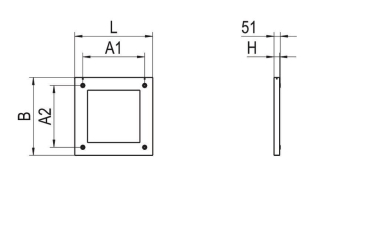 RIDI Metallrahmen weiß Modul 625 0208991 